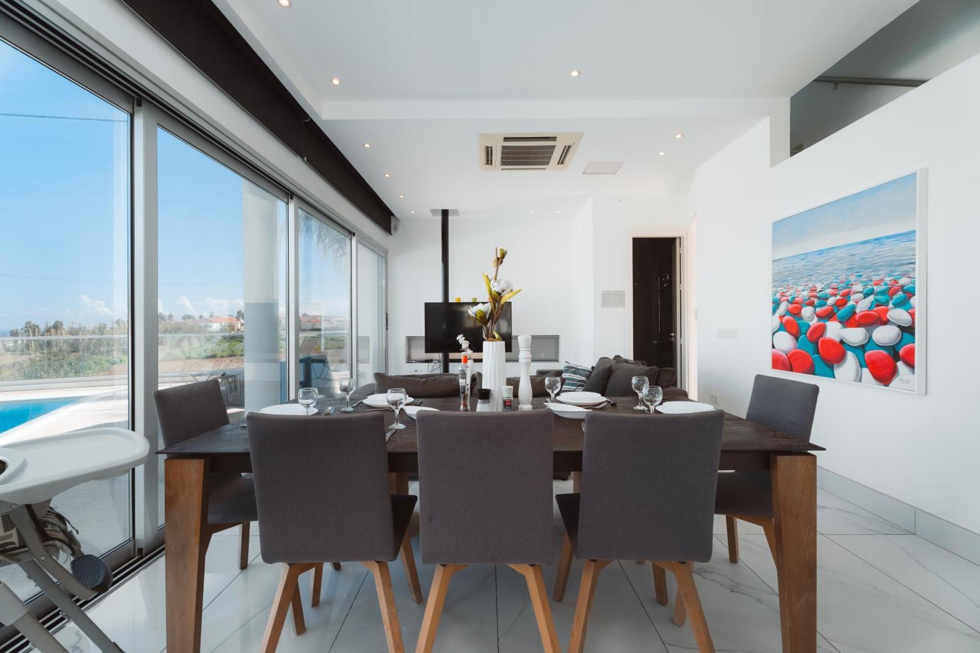 Seaside Luxury Villa Paralimni Exterior foto