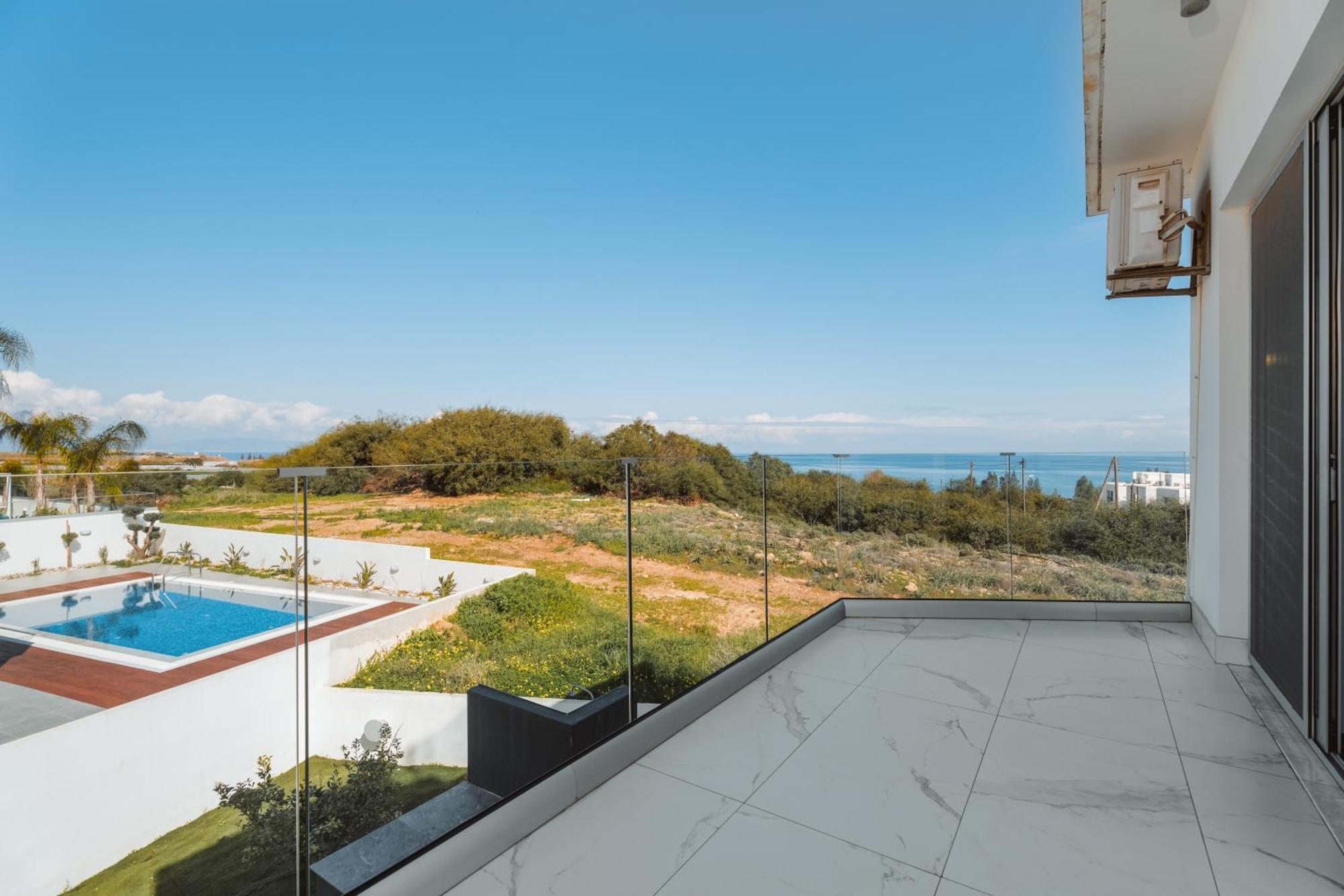 Seaside Luxury Villa Paralimni Exterior foto
